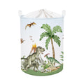 HUUMONSS Dinosaurs Baby Laundry Hamper Collapsible Clothes Kids Storage Basket Palm Tree Large Boys Girls Gift Toy Box Bin for N