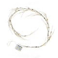 Woodland Winter Decor Accents  Lighted Birch Garland