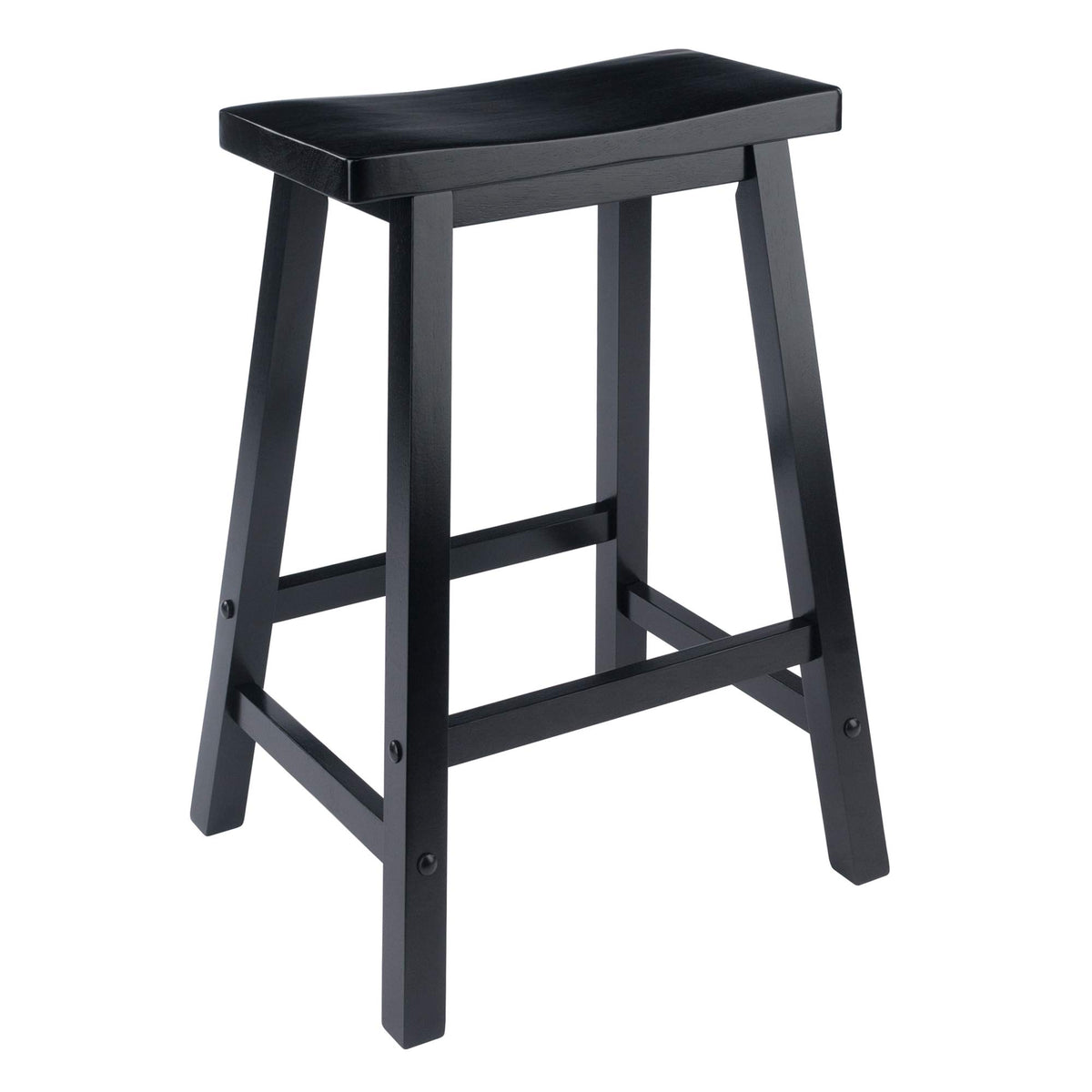 Winsome Satori Counter Stool, 24", Black