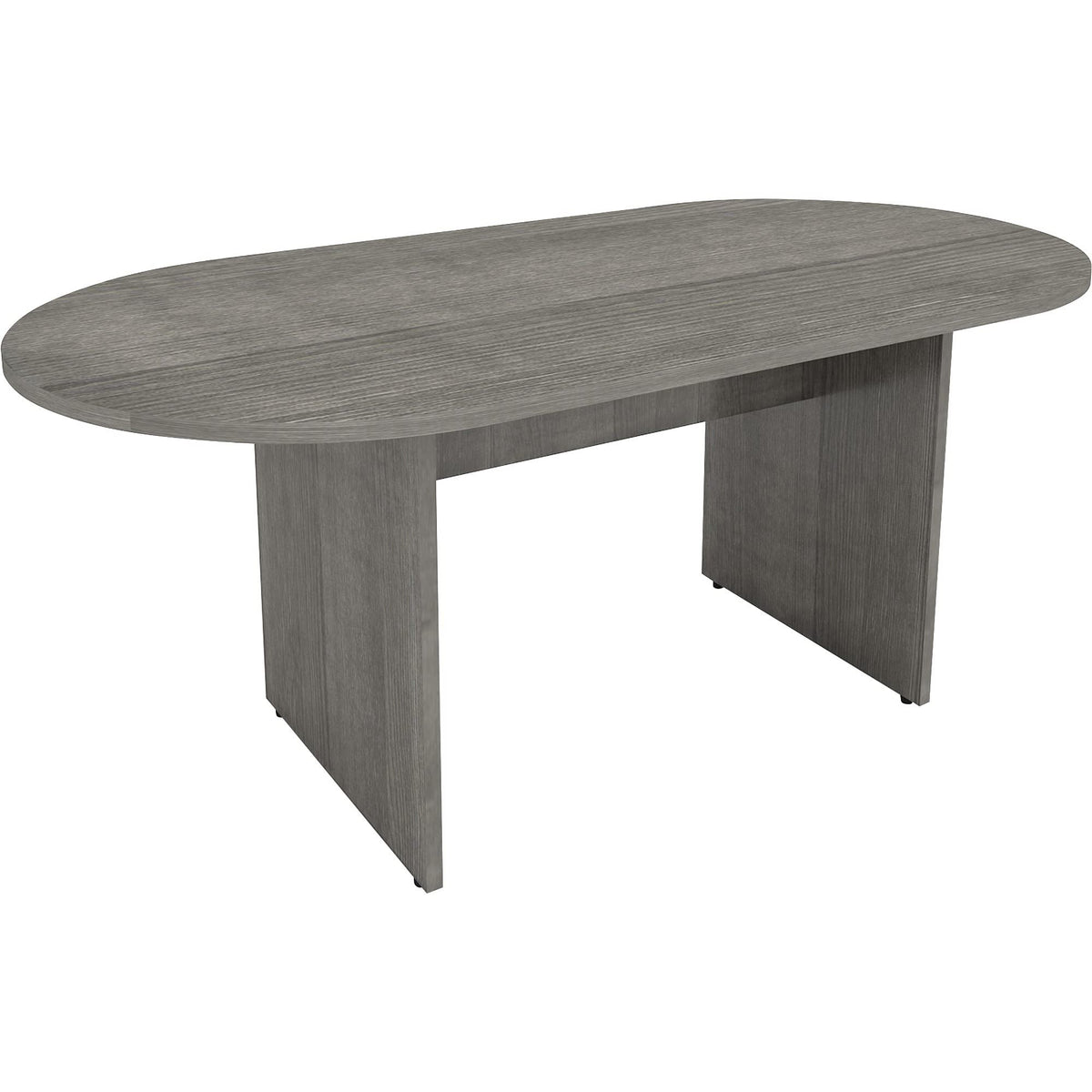 Lorell Weathered Charcoal Laminate Conference Table