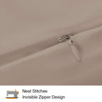 Inssl Mulberry Silk Pillowcase For Hair And Skin Health,Natural Silk Pillow Cover With Hidden Zipper Both Side Silk1 Pcs (Light