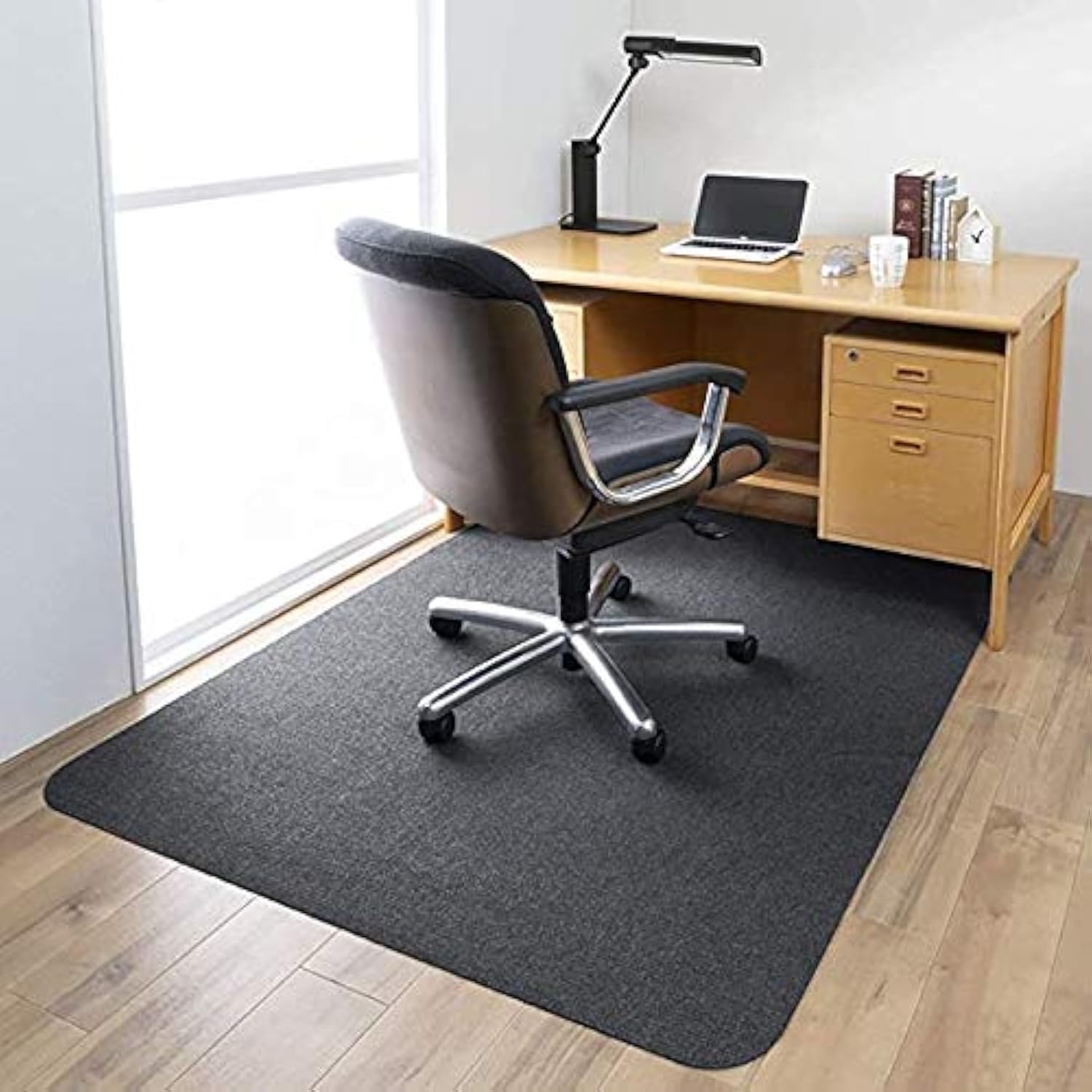 Office Chair Mat For Rolling Chairs, Anti-Slip Office Desk Chair Mat For Hardwood Floors,Multi-Purpose Floor Protector Chair Rug