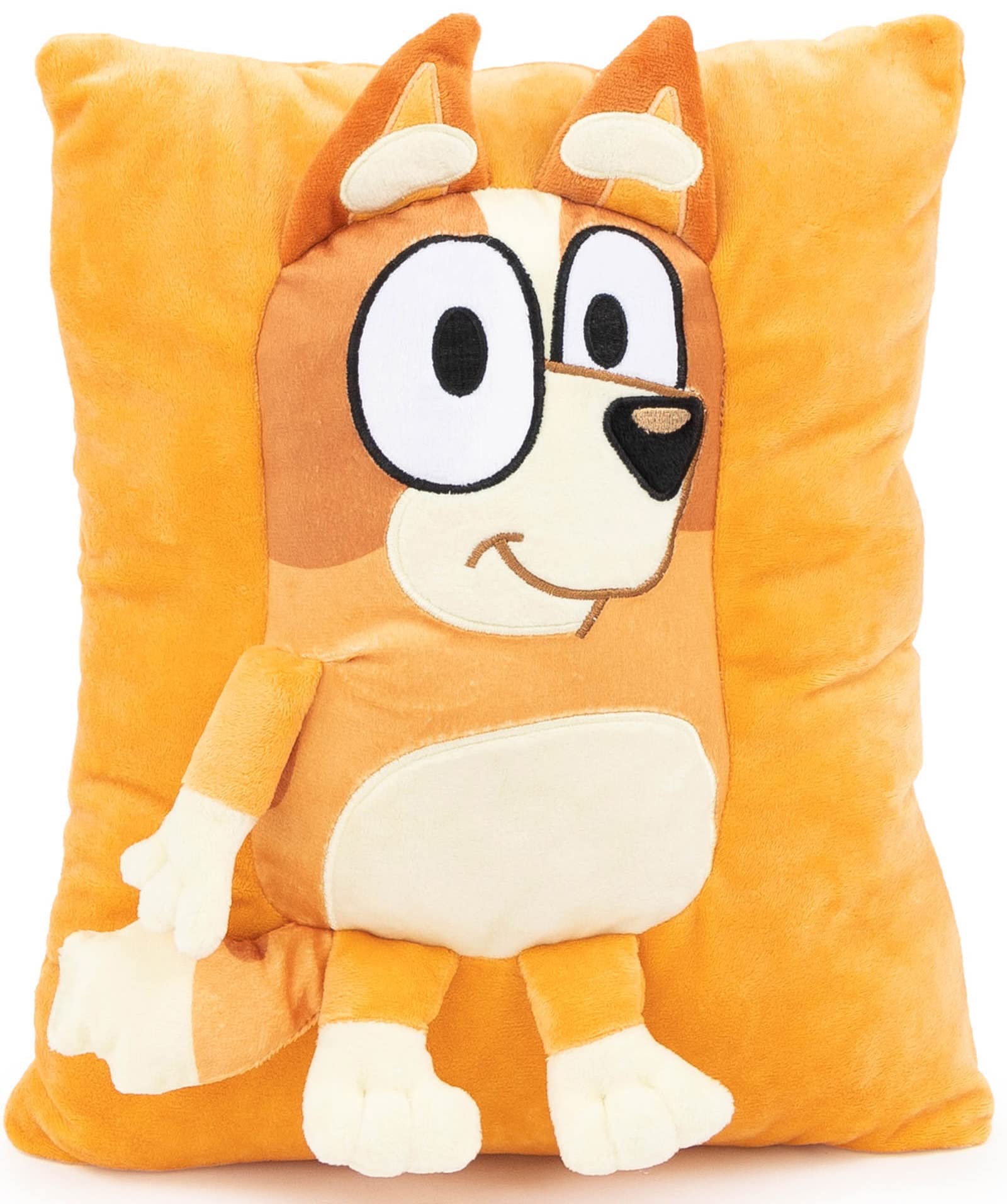 Bluey Bingo Snuggle Pillow - Super Soft Plush Decorative Throw Pillow - Measures 13 Inches (Official Product)