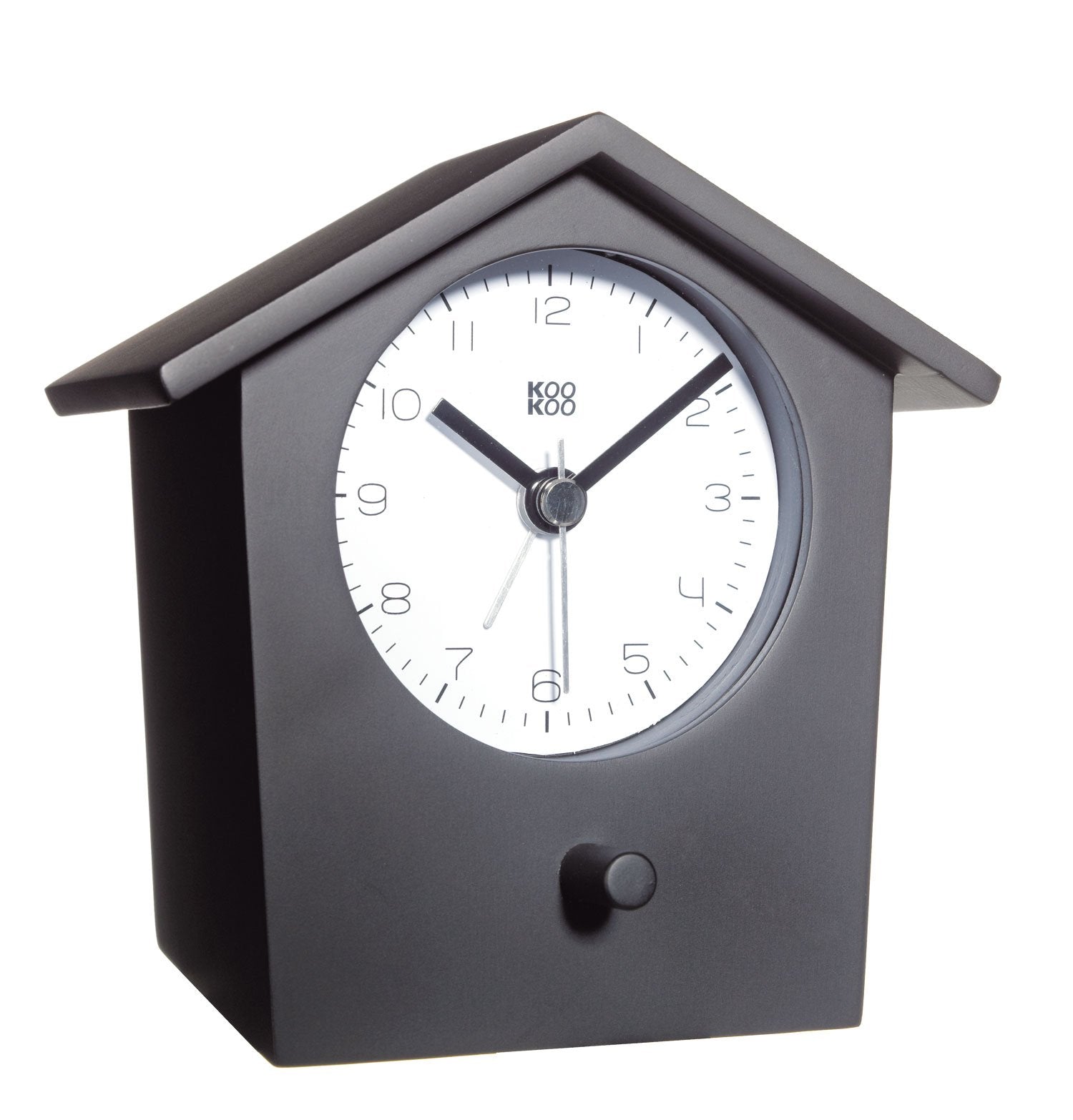KOOKOO EarlyBird Black, Birdsong Alarm Clock (Original Field Recordings) or a Three-Tone gong