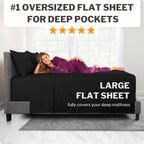 Twin Xl Sheets Deep Pockets - 21    Twin Xl Deep Pocket Sheets - [3 Piece Set] Oversize Flat Sheet, Fitted Sheet And 1 Zipperede