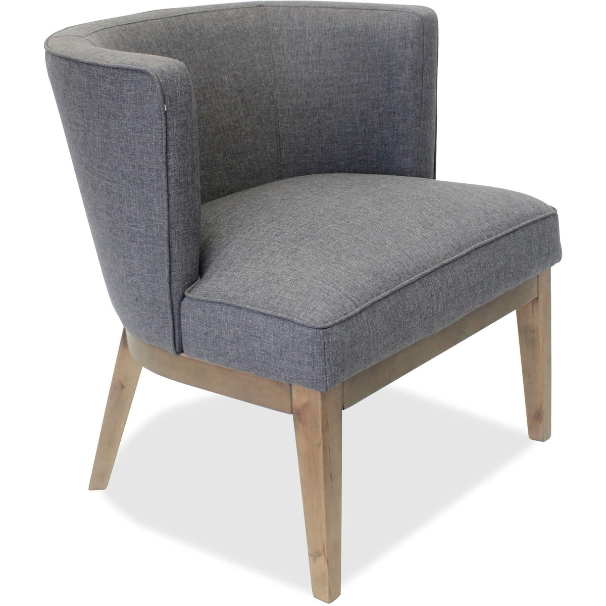 Lorell Linen Fabric Accent Chair