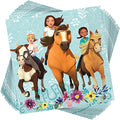 Spirit Riding Free Luncheon Paper Napkins - 6.5 x 6.5, 16 Pcs