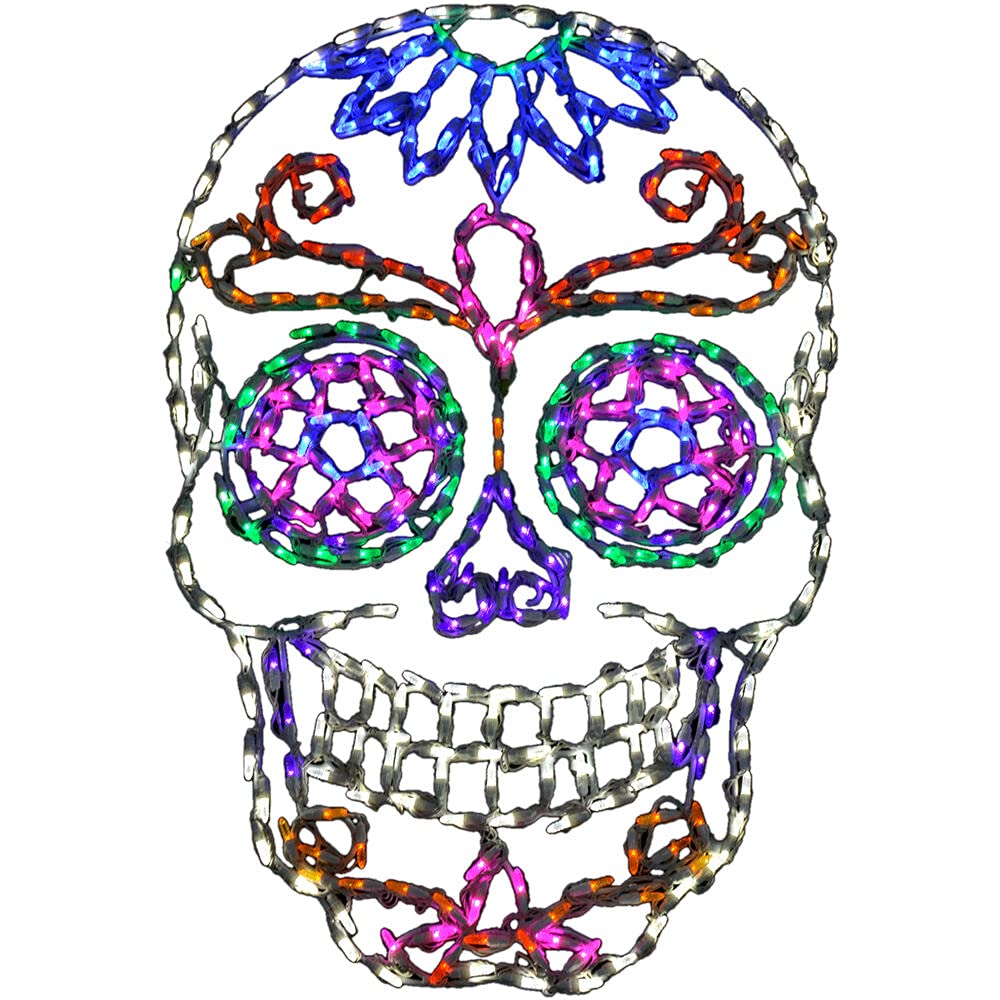 Haunted Hill Farm Led Sugar Skull