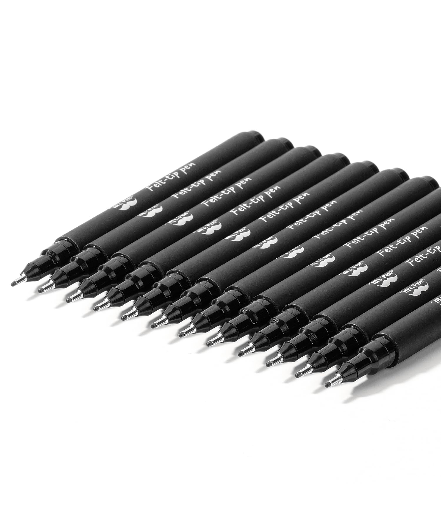 Mr. Pen- Drawing Pens For Artists, 0.8Mm, 12 Pack, Black Artist Pens, Micro Pens For Drawing, Ink Pens For Drawing, Sketch Pens,