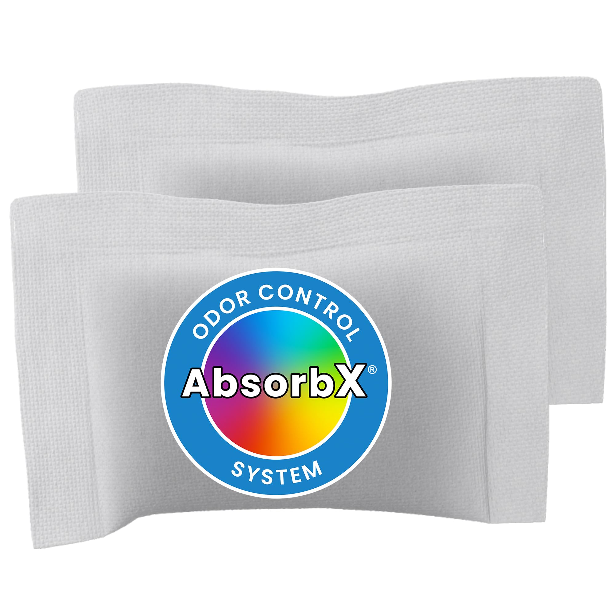 iTouchless 2-Pack AbsorbX Odor Filter Deodorizers, Absorbs Trash Odors, All Natural Activated Carbon, Biodegradable, for use wit
