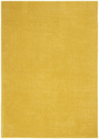 Nourison Essentials Indoor/Outdoor Yellow 6' X 9' Area -Rug, Easy -Cleaning, Non Shedding, Bed Room, Living Room, Dining Room, Backyard, Deck, Patio (6X9)