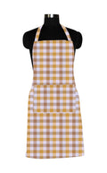 Airwill Cotton Kitchen Cooking Aprons (Lanfranki Yellow)
