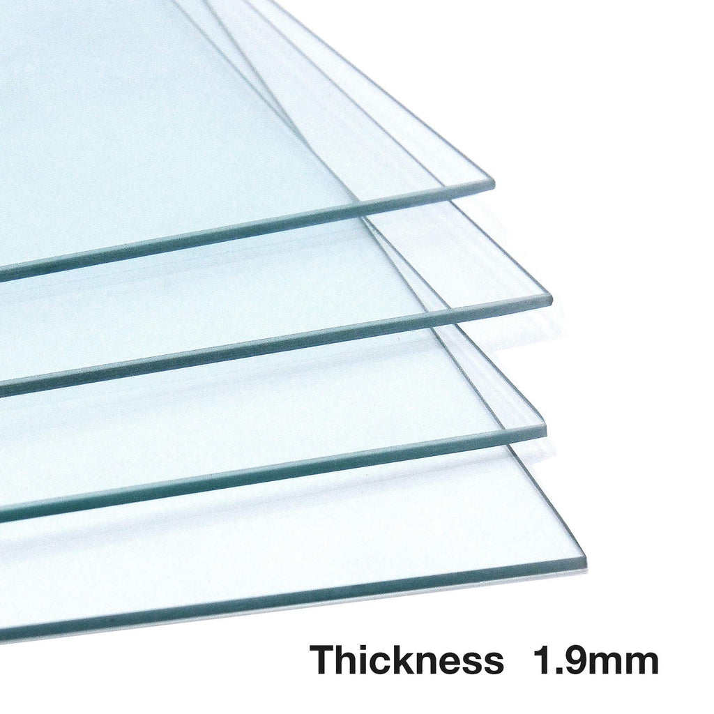 Egofine 5X7 Heat-Strengthened Glass Replacement 2 Pack, For 5 By 7 Photo Frame, Semi-Tempered Glass Cover Sheet