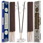 Trumiri Incense Sticks - Combo Pack of 35 Insence-Sticks - 15 Nag Champa + 20 Frankincense - Insenses - Insents - Incents - Insc