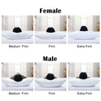 Shatex Extra Firm Pillow King Size 34 X 20 Inch, Bed Pillow With Adjustable Insert Provides Stronger Support - For Back, Stomach