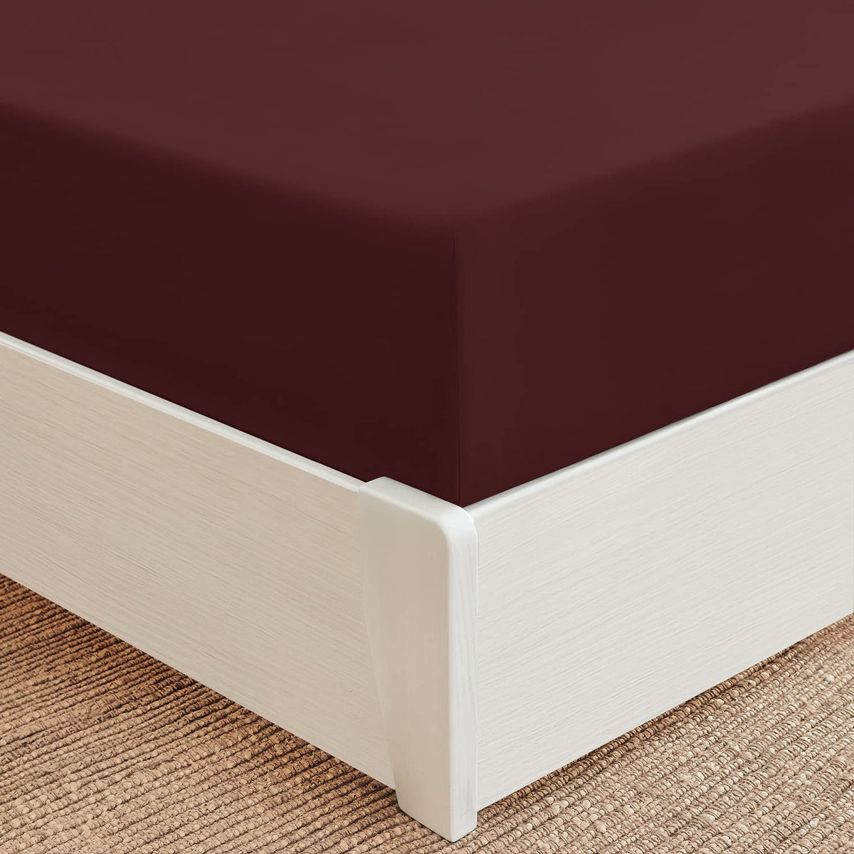 Mellanni Queen Fitted Sheet Only - Iconic Collection Bedding Sheets - Soft & Cooling Sheets With Up To 16 ' Deep Pocket - All A