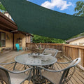 Infrange 5' X 11' Wrectangle Sun Shade Sails Canopy Uv Block For Patio Deck Pergola Yard Lawn Outdoor Activities (Green)