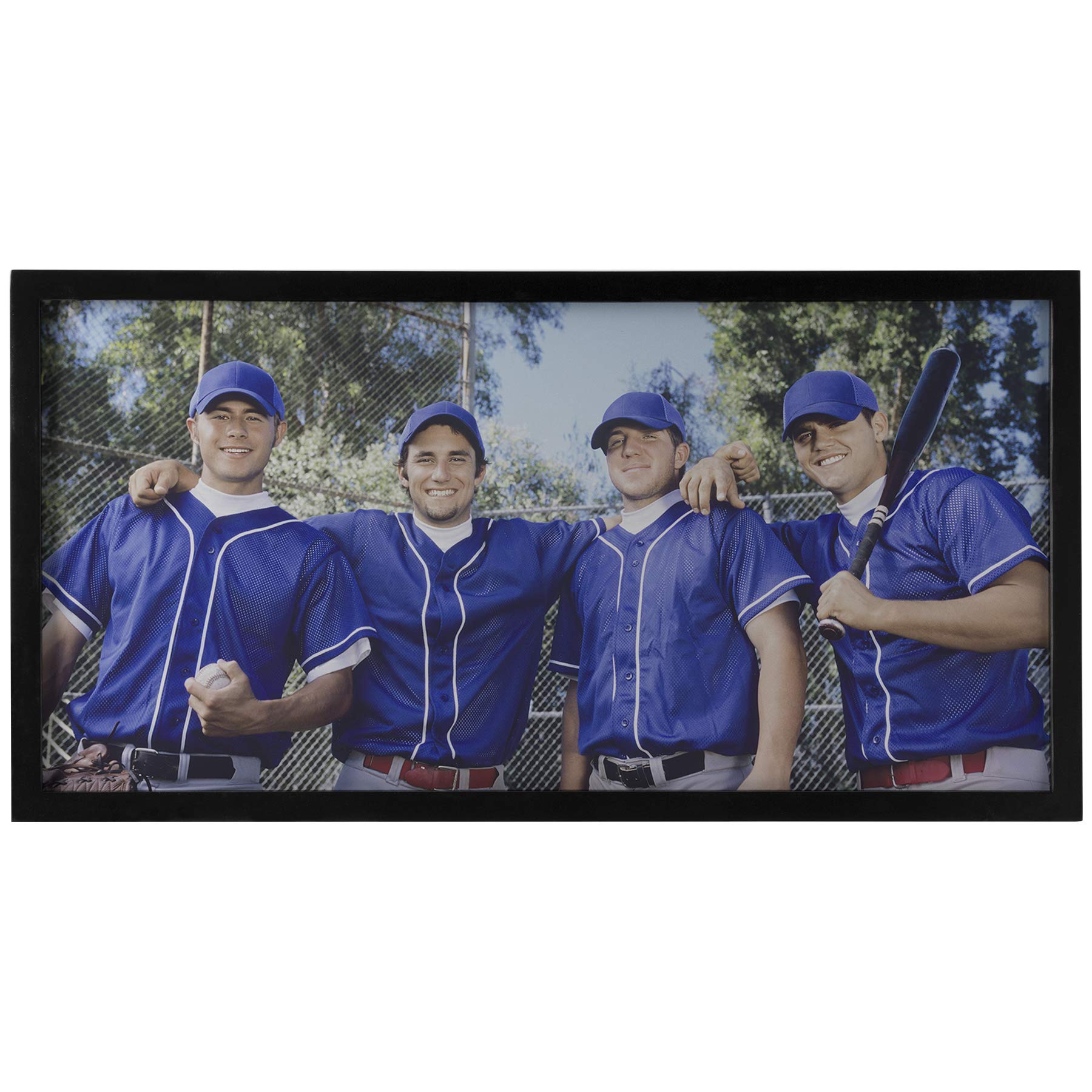 Neil Enterprises Inc. Black Panoramic 18 x 10 Picture Frame