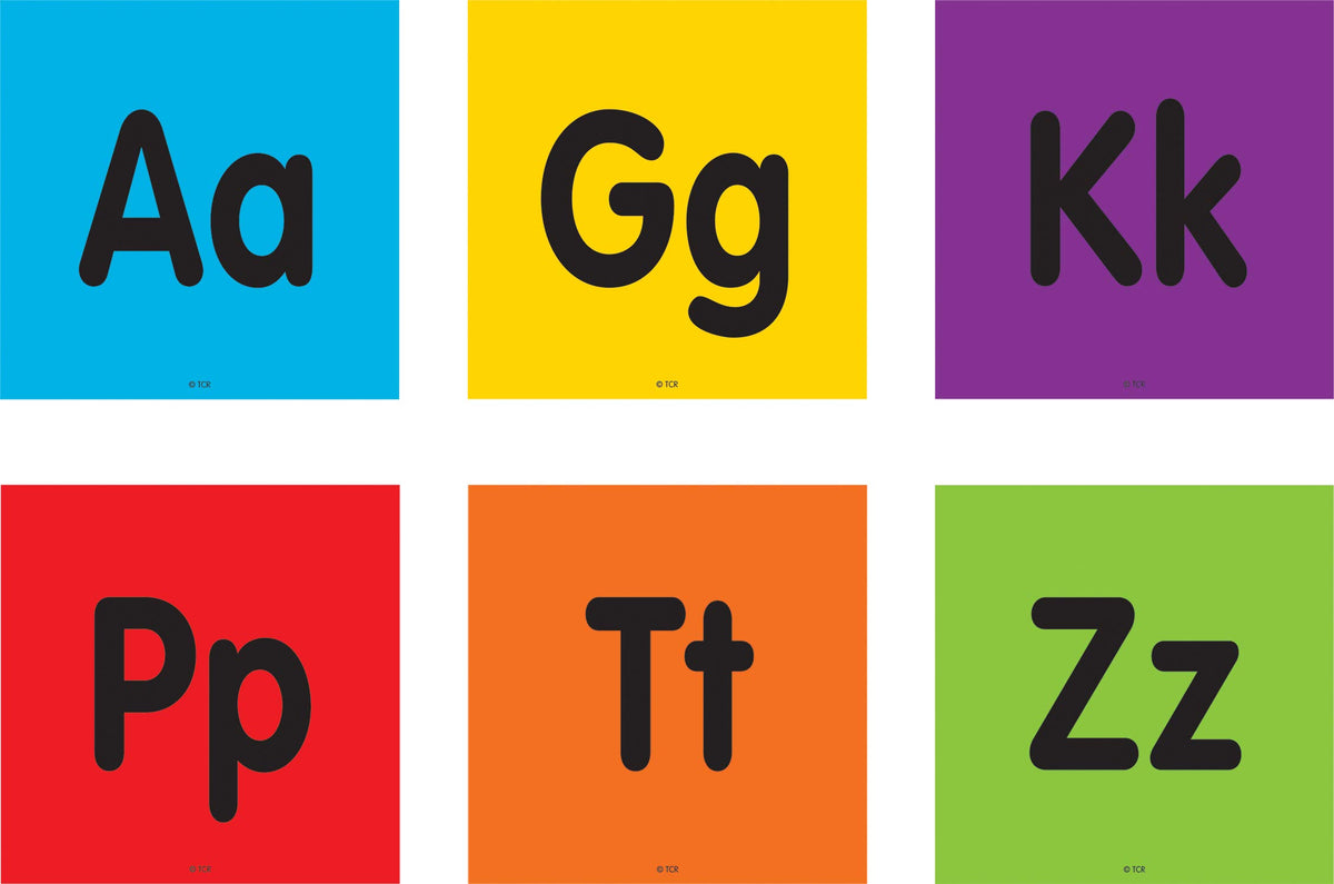 Alphabet Repositionable Labels - 4'