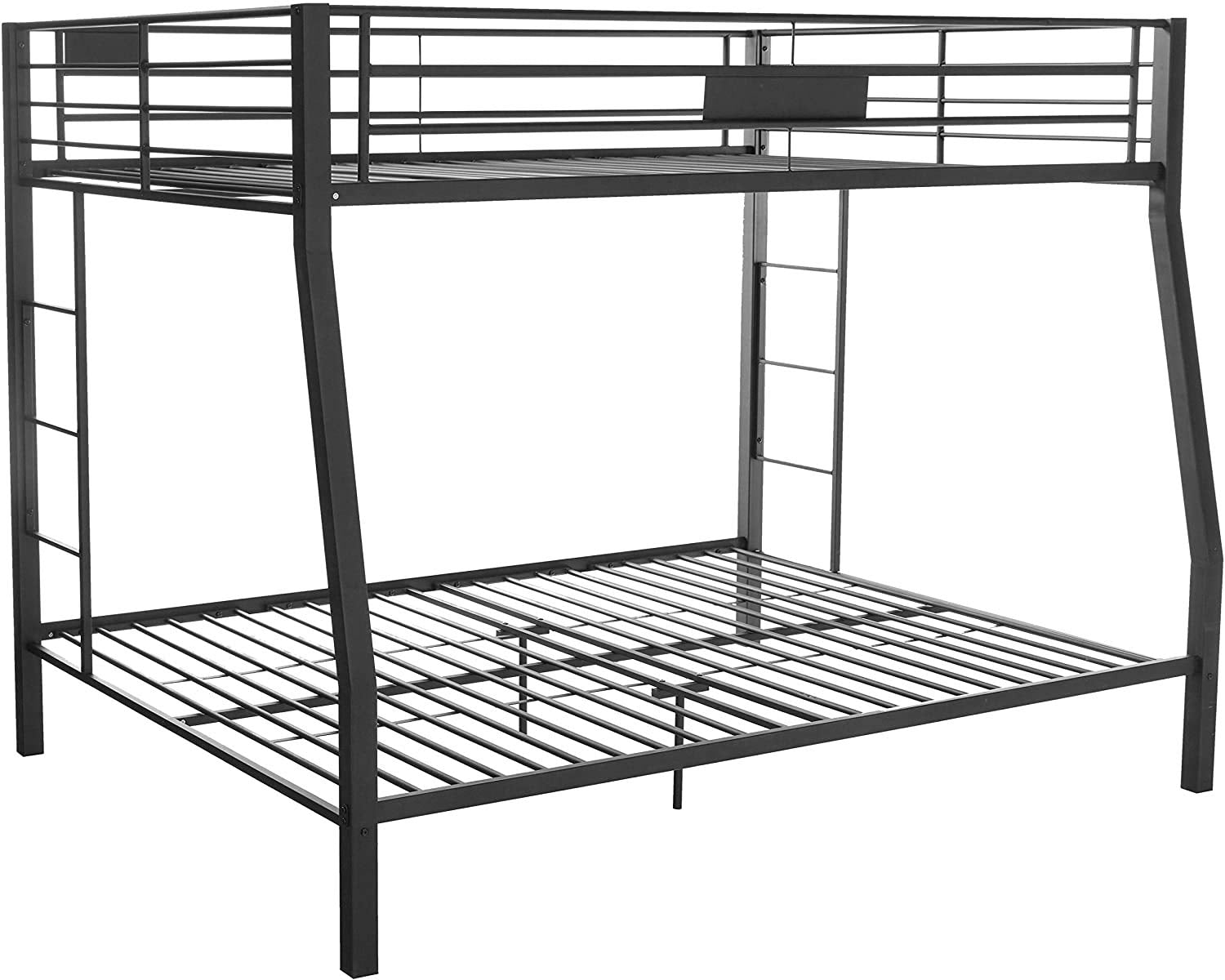 acme Limbra Full XL/Queen Bunk Bed, Sandy Black (1Set/2Ctn) /Contemporary/Casual/Sandy Black