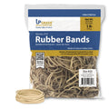 Upgrade Office Supply Upg22433 Rubber Bands, Size #33 (3-1/2 X 1/8'), Natural Crepe, Made In Usa (1 Pound Bag)