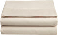 Luxury Flat Sheet On Amazon Elegant Comfort Wrinkle-Free 1500 Thread Count Egyptian Quality 1-Piece Flat Sheet, Twin/Twin Xl Size, Cream