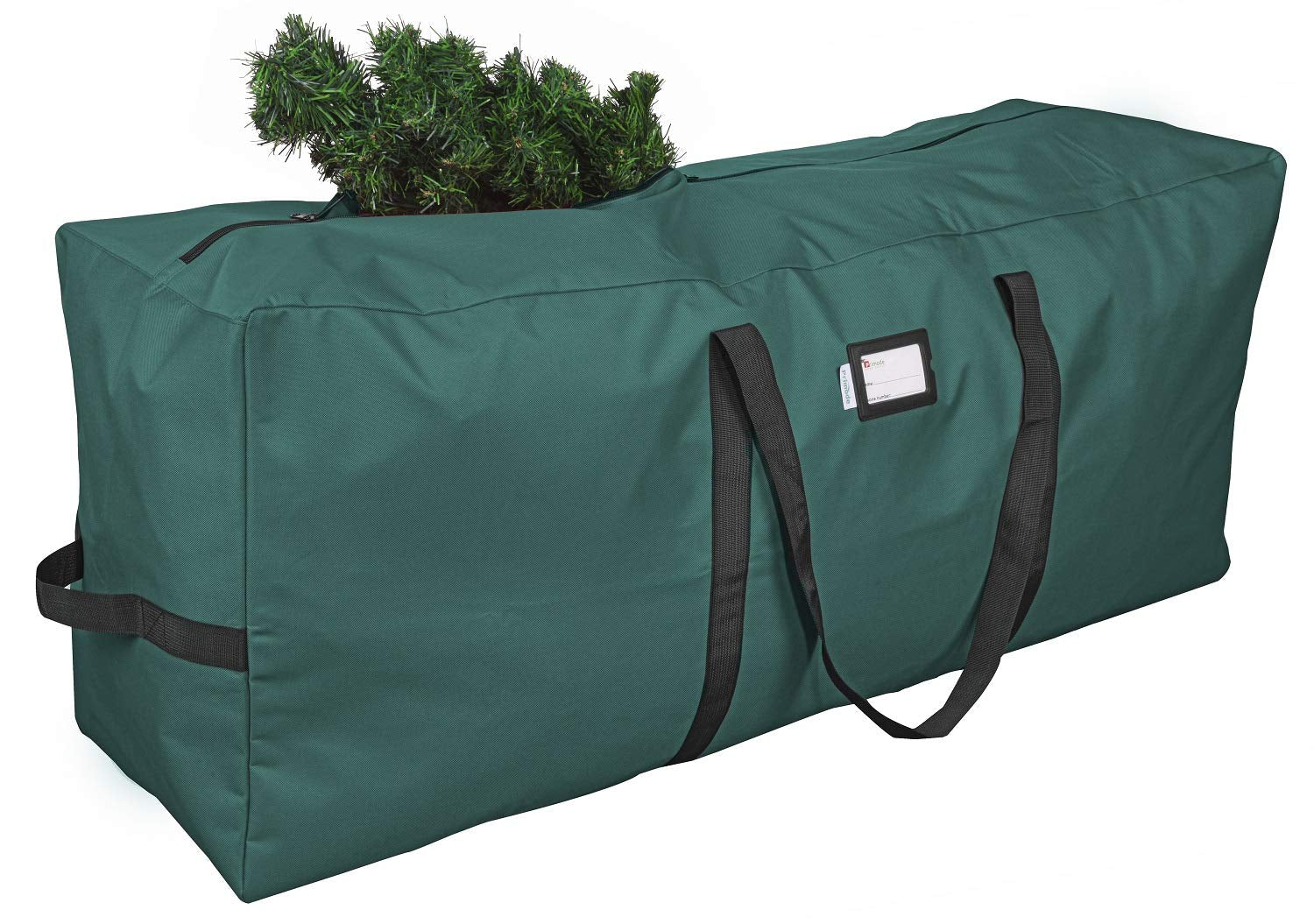 Primode Christmas Tree Storage Bag | Fits Up to 9 Ft. Tall Disassembled Tree | 25 Height X 20 Wide X 65 Long | Durable 600D Oxfo