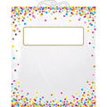 Ashley Productions Hanging Confetti Pattern Storage/Book Bag, 10.5-inch x 12.5-inch, Pack of 10 (ASH10560BN)