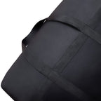 Iweik Multipurpose Extra Large Heavy Duty Storage Bags Duffle Bags For Space Saving Moving Storage (120L, Black)
