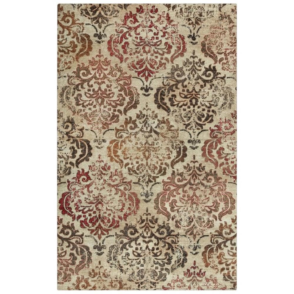 Rizzy Home Alora Decor Euphoria 10' X 13' Beige/Brown/Beige/Brown/Rust Hybrid Area Rug