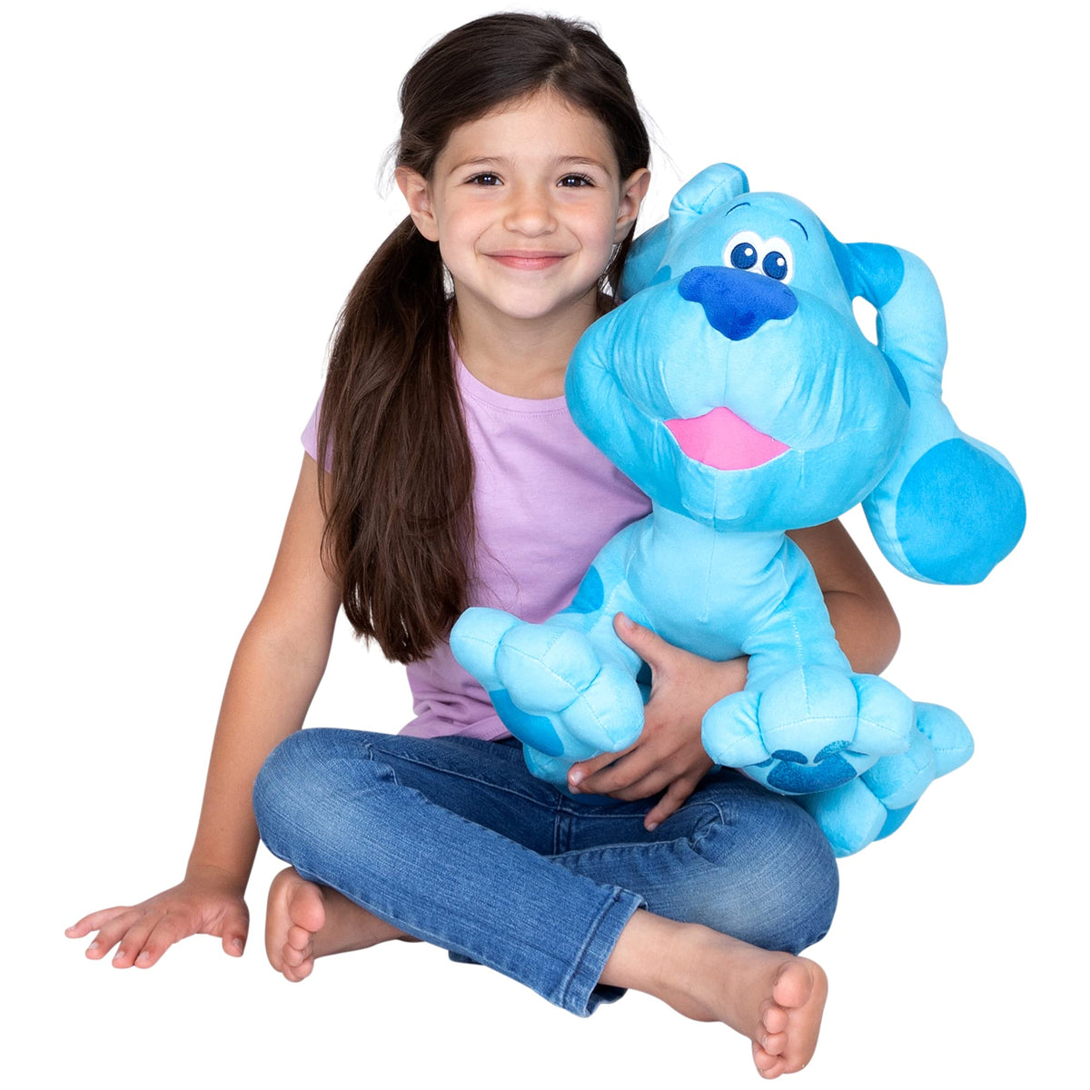 Franco Kids Bedding Super Soft Plush Cuddle Pillow Buddy, One Size, Blues Clues