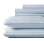 Luxury Split King Sheets Set For Adjustable Bed, 100% Cotton 500 Thread Count, Snug Fit, 5Pc Set With 2 Twin-Xl Fitted Sheets, H