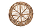 Baxton Studio Aliane Modern Bohemian Natural Brown Antique Rattan Coffee Table