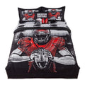 Qjmiaofang Kids Football Comforter Set Full 6 Pieces Sports Bedding For Boys Teens Bed In A Bag American Football Bedding With B