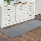 Softlife Washable Runner Rug For Bedroom Living Room Rug, 2X6 Grey Soft Fluffy Hallway Runner Rug, Non-Slip Indoor Carpet For Ki