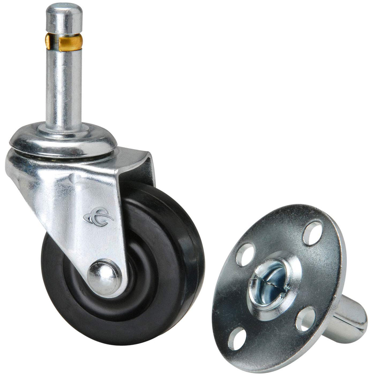 Penn-Elcom Push-In Caster With Metal Socket Amplifier Cabinet 5295/5299