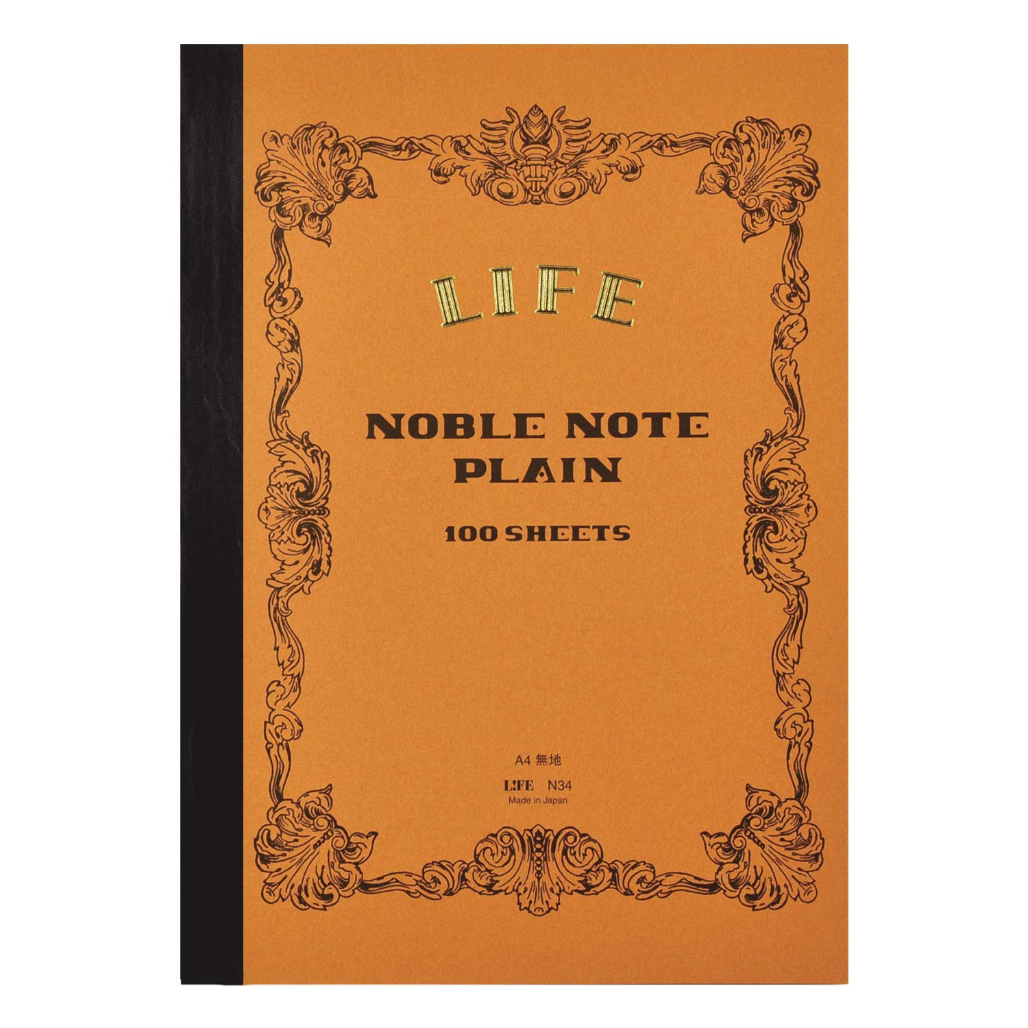 Life Notebook, Noble Notebook, Plain, A4 N34