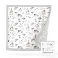 Grssder Cotton Muslin Quilt Blanket - Silky Soft And Breathable Baby Blanket Quilt, Oversized Muslin Blankets For Newborns, Todd
