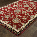 HomeRoots 509131 6 x 9 ft. Oriental Power Loom Stain Resistant Area Rug Multi Color
