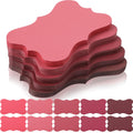 Smaodsgn 150 Pack Red Blank Index Cards Recipe Cards 3X5 Colored Notecards Small Index Flash Cards Red Invitation Cards Business