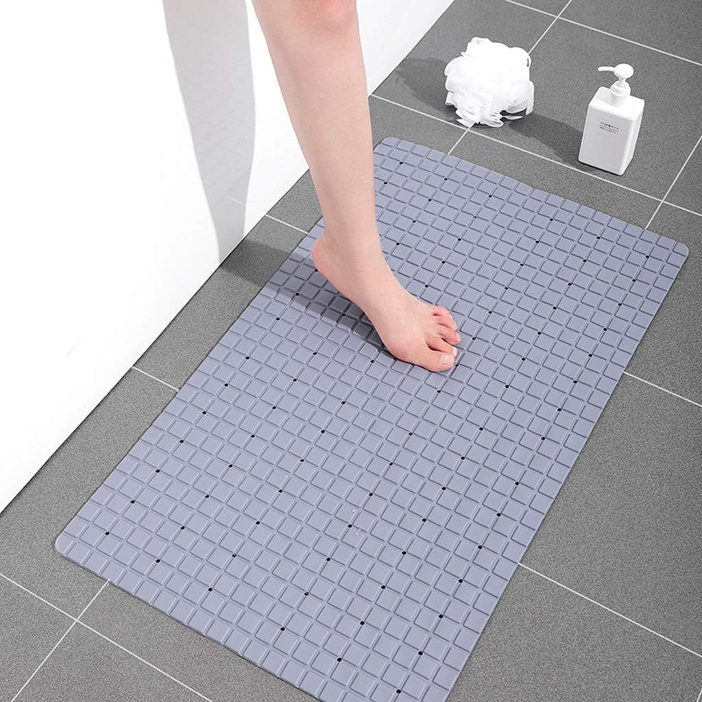 Divik Large Non Slip Bathtub & Shower Mat Easy Clean Non Slip Bath Tub & Shower Mat Square Shower Mat Organizer for Homes, Bathr