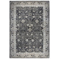 Rizzy Home Alora Decor Swagger 3'3" X 5'3" Oriental Distress Black/Gray/Tan/Ivory Rug