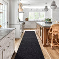 Gotohipi Runner Rug 3 x82 Indoor Outdoor Utility Carpet,Area Rugs with Non Slip Rubber Backing for Hallway Kitchen Entryway Ba