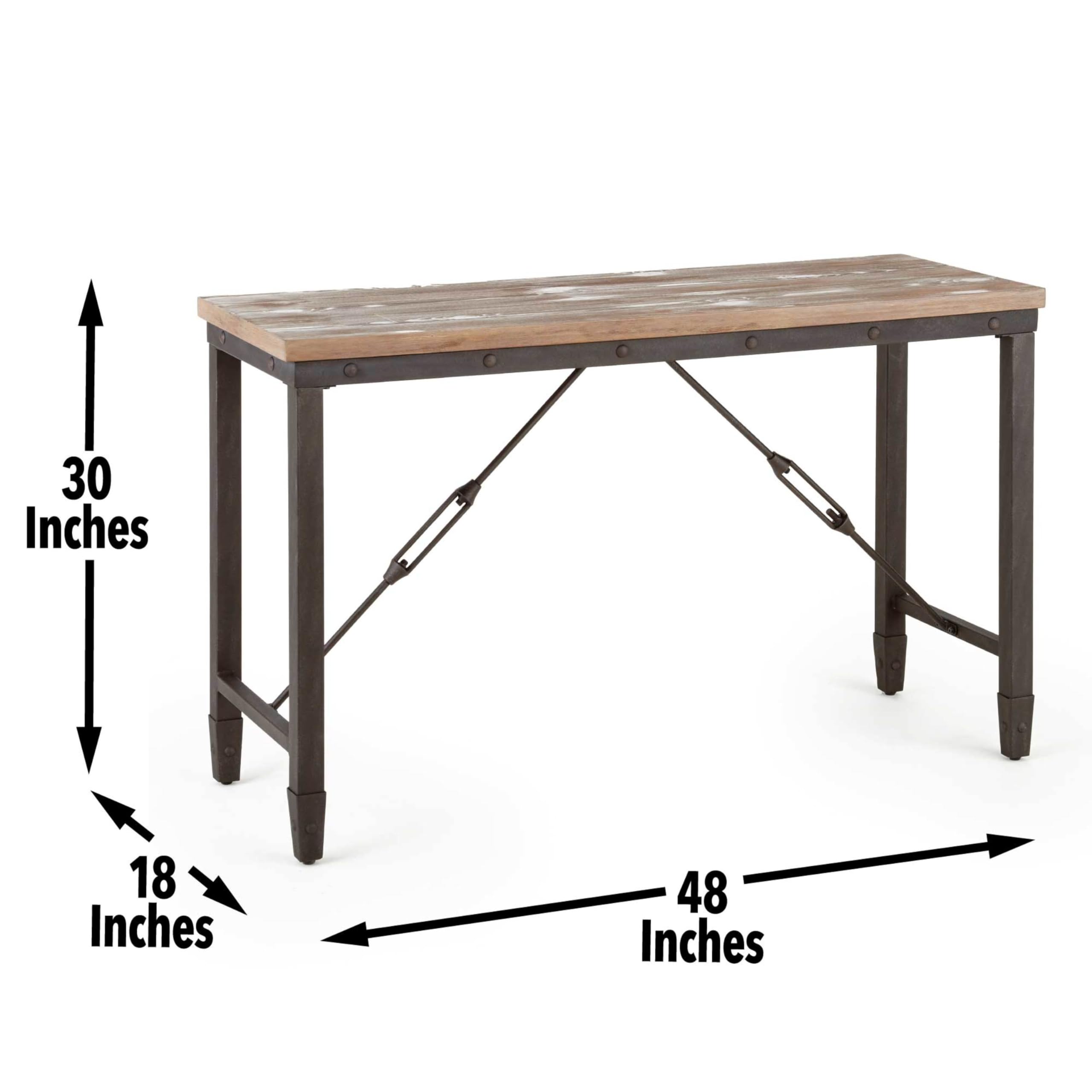 Steve Silver Jersey Sofa Table - Thumbnail 3