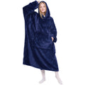 Kpblis Wearable Blanket Hoodie For Women And Men, Oversized Hoodie Blanket Sweatshirt, Warm Cozy Fleece Blanket With Sleeves And