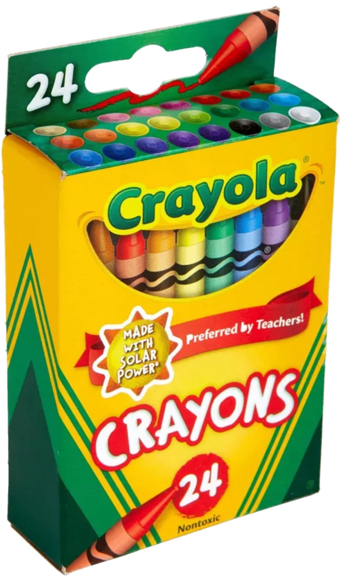 The Office-Pros Back To School Supplies - Your One Stop Shop - Crayons - 24 Pack School Crayons