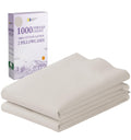 California Design Den 1000 Thread Count Pillow Cases, Soft & Smooth 100% Cotton Sateen Weave Hotel-Quality, Set Of 2 Pillow Cases Standard Size Fits Std & Queen Size Pillows (Beige)