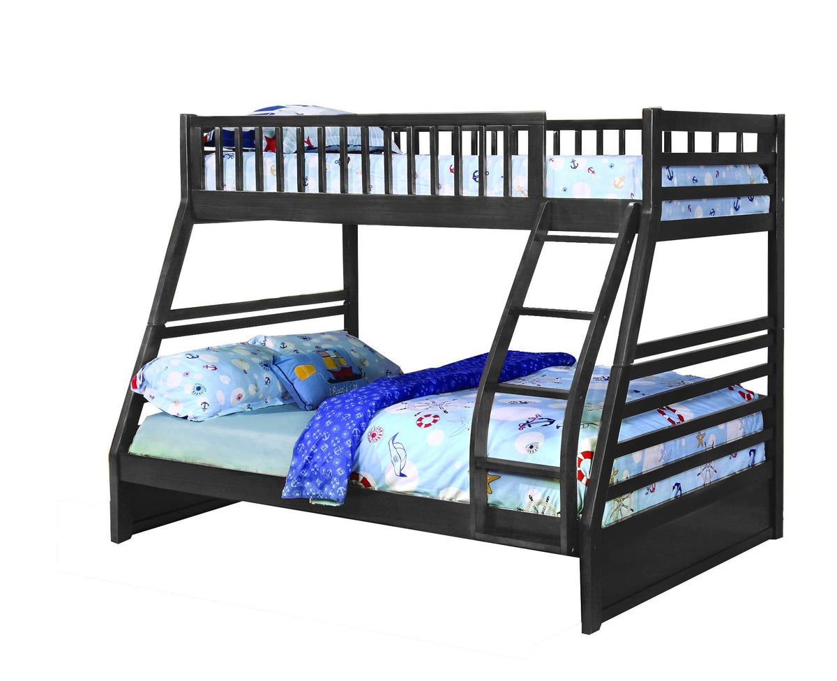 Bella E. Sofia Twin/Full Bunk Bed, Grey