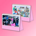 Stray-Kids Calendar 2024-2025,Stray-Kids Gift Photo Desk Calendar For New Year(Purple)