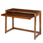 Casual Home Folding Desk With Pull-Out & Usb Ports